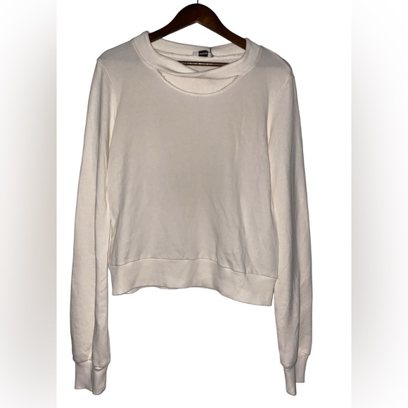 NEW Lanston X Revolve Porter Twist Neck Long‎ Sleeve Sweater Women XS - Picture 1 of 8